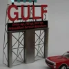 Miller Engineering 8181 HO/O Gulf Gas Animated Roadside Billboard - Your Source for Gaming Essentials* Trains