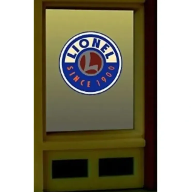 Miller Engineering 8855 HO/O Lionel Flashing Neon Window Sign - Your Source for Gaming Essentials* Trains