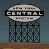 Miller Engineering 4581 HO/O New York Central Railroad Animated Billboard - Your Source for Gaming Essentials* Trains