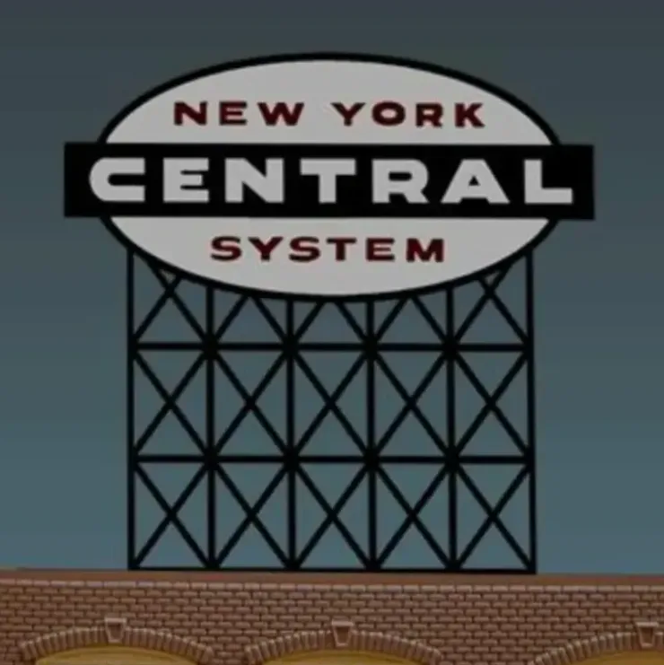 Miller Engineering 4581 HO/O New York Central Railroad Animated Billboard - Your Source for Gaming Essentials* Trains