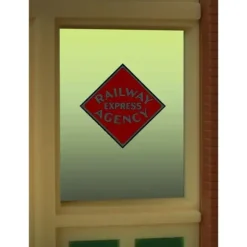 Miller Engineering 8870 HO/O Railway Express Agency Flashing Neon Window Sign - Your Source for Gaming Essentials* Trains