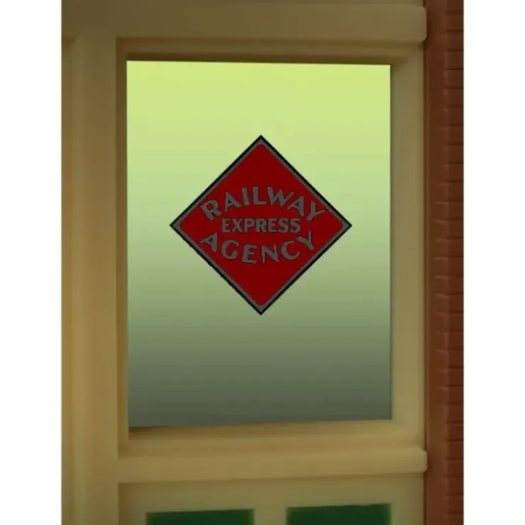 Miller Engineering 8870 HO/O Railway Express Agency Flashing Neon Window Sign - Your Source for Gaming Essentials* Trains