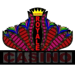 Miller Engineering 3381 HO/O Royale Casino Animated Billboard - Your Source for Gaming Essentials* Trains