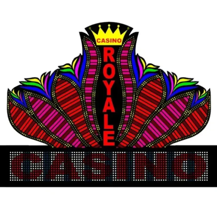 Miller Engineering 3381 HO/O Royale Casino Animated Billboard - Your Source for Gaming Essentials* Trains