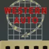 Miller Engineering 2481 HO/O Western Auto Billboard - Your Source for Gaming Essentials* Trains