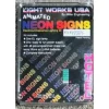 Miller Engineering 14811-L Vertical Sign Lighting Kits Large, Left - Your Source for Gaming Essentials* Trains