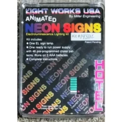 Miller Engineering 14811-L Vertical Sign Lighting Kits Large, Left - Your Source for Gaming Essentials* Trains