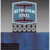 Miller Engineering 5281 N Bethlehem Steel Animated Billboard - Your Source for Gaming Essentials* Trains