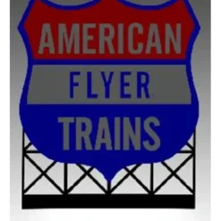 Miller Engineering 440952 N/HO American Flyer Trains Animated Rooftop Billboard - Your Source for Gaming Essentials