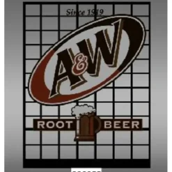 Miller Engineering 3062 N/HO Animated Neon Billboard A&W Rood Beer Small - Your Source for Gaming Essentials* Trains