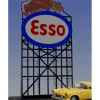 Miller Engineering 6072 N/HO Esso Animated Neon Billboard Small - Your Source for Gaming Essentials* Trains