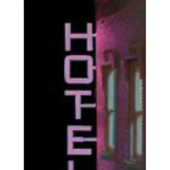 Miller Engineering 14821 N/HO Medium LH Neon-Like Vertical Animated Hotel Sign - Your Source for Gaming Essentials* Trains
