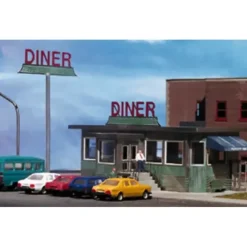 Miller Engineering 601001 N Parkway Diner Building Kit - Your Source for Gaming Essentials* Trains