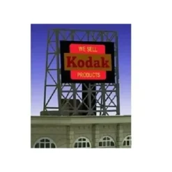 Miller Engineering 338875 N/Z Kodak Animated Rooftop Billboard - Your Source for Gaming Essentials* Trains
