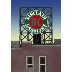 Miller Engineering 338980 N/Z Sinclair Gasoline Animated Rooftop Billboard Small - Your Source for Gaming Essentials* Trains