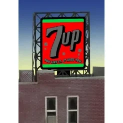 Miller Engineering 338945 N/Z 7Up Rooftop Sign - Your Source for Gaming Essentials* Trains