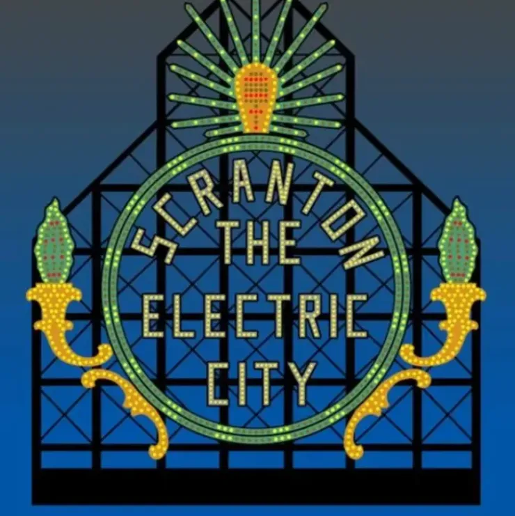 Miller Engineering 880251 O Animated Neon Billboard Scranton Electric City - Your Source for Gaming Essentials* Trains