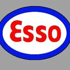 Miller Engineering 55050 O Esso Double-Sided Rotating Sign - Your Source for Gaming Essentials* Trains