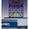 Miller Engineering 5681 O Greyhound Bus Station Animated Billboard - Your Source for Gaming Essentials* Trains