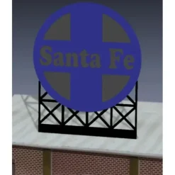 Miller Engineering 880551 O/HO Santa Fe Animated Billboard - Your Source for Gaming Essentials* Trains