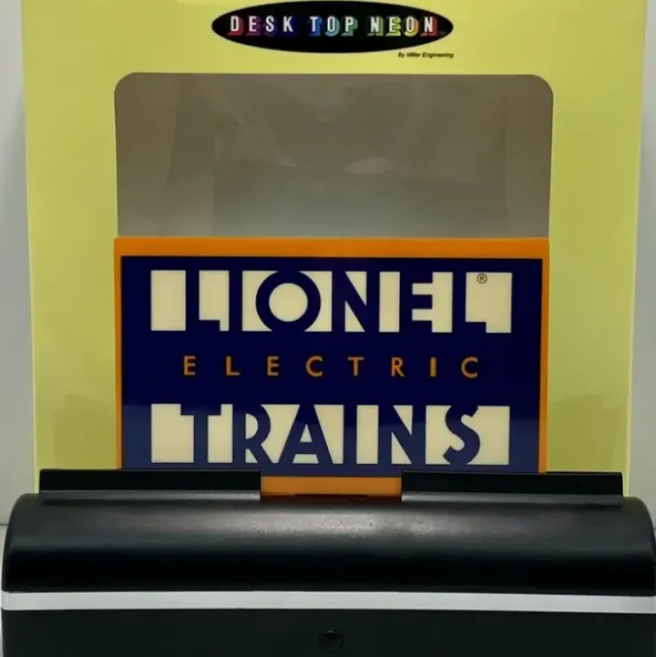 Miller Engineering 2150 O Lionel Desk Top Neon Animated Billboard - Your Source for Gaming Essentials* Trains