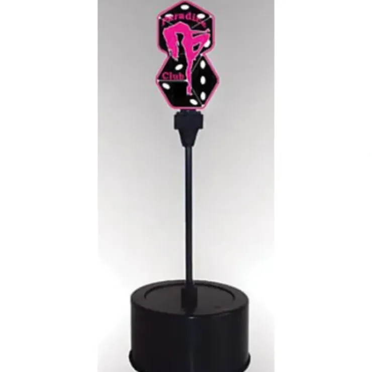 Miller Engineering 55075 O Paradice Club Double-Sided Rotating Sign - Your Source for Gaming Essentials* Trains