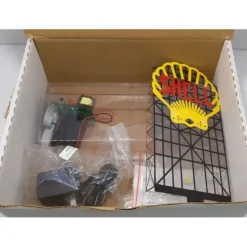 Miller Engineering 7781 O Shell Large Animated Neon Billboard - Your Source for Gaming Essentials* Trains
