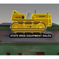Miller Engineering 39812R HO/O Right Bulldozer Animated Billboard - Your Source for Gaming Essentials
