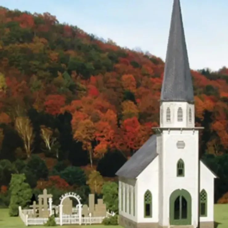 Miller Engineering 229700 Z St. Mary's Church Building Kit - Your Source for Gaming Essentials* Trains
