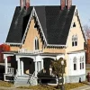 Miller Engineering 225051 Z The Gothic Revival - Victorian Home Building Kit - Your Source for Gaming Essentials* Trains
