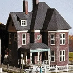 Miller Engineering 227011 Z The Marlet House - Victorian Home Building Kit - Your Source for Gaming Essentials* Trains