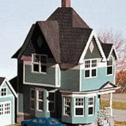 Miller Engineering 224041 Z The Seattle - Victorian Home Building Kit - Your Source for Gaming Essentials* Trains