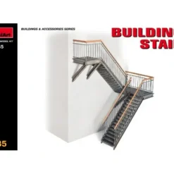 Miniart 35545 1:35 Building Stair - Your Source for Gaming Essentials* Trains