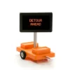 Miniatronics 85-004-01 HO Road Sign, Detour Ahead - Your Source for Gaming Essentials* Trains