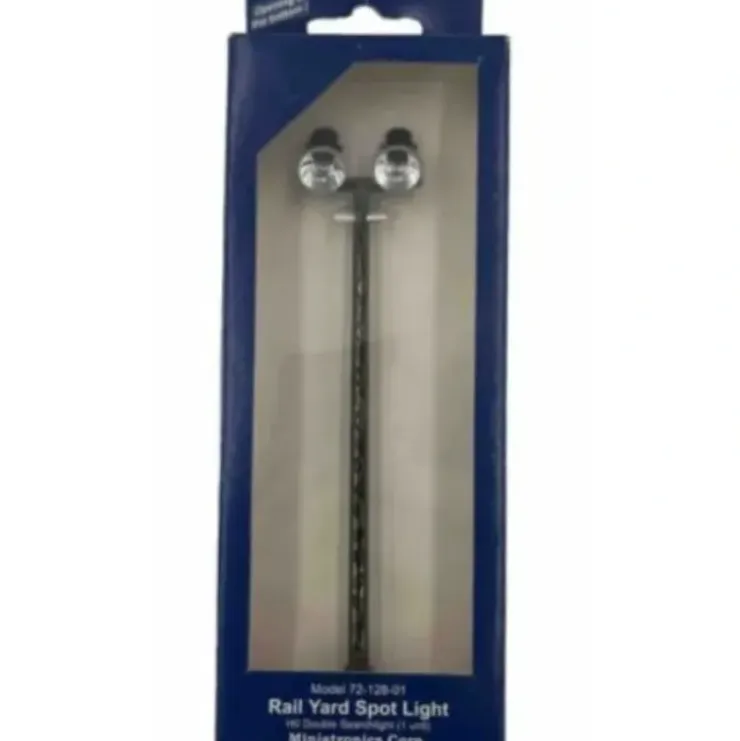 Miniatronics 72-128-01 HO Scale Double Railyard Spotlight - Your Source for Gaming Essentials* Trains