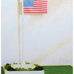 Miniatronics 90-548-01 O Waving American Flag - Your Source for Gaming Essentials* Trains