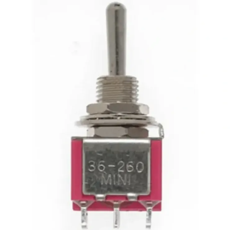Miniatronics 36-260-04 Toggle Switches DPDT 5 AMP 1 (Pack of 4) - Your Source for Gaming Essentials* Trains