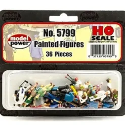 Model Power 5799 Assorted Figures (Set of 36) - Your Source for Gaming Essentials* Trains