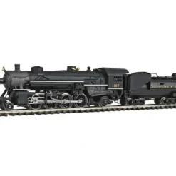 Model Power 87595 C&O USRA 2-8-2 Mikado Steam Loco w/Vandy Oil Tender - Your Source for Gaming Essentials* Trains