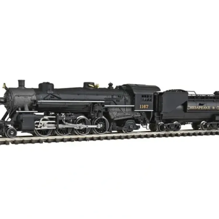 Model Power 87595 C&O USRA 2-8-2 Mikado Steam Loco w/Vandy Oil Tender - Your Source for Gaming Essentials* Trains