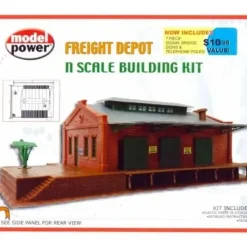 Model Power 1519 Freight Depot Kit - Your Source for Gaming Essentials* Trains