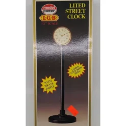 Model Power 989 G Light Street Clock - Your Source for Gaming Essentials* Trains