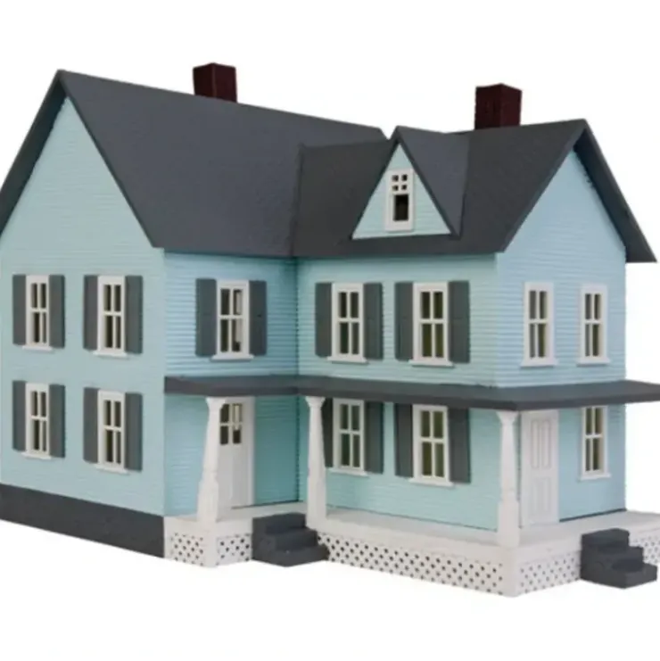 Model Power 779 Grandma's New House - Lighted w/2 Figures - Your Source for Gaming Essentials* Trains