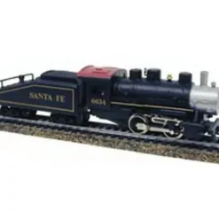 Model Power 96634 HO AT&SF 0-4-0 Shifter Steam Locomotive Standard DC - Your Source for Gaming Essentials* Trains