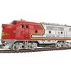 Model Power 490-96800 HO Atchison, Topeka & Santa Fe F2-A Powered w/ Light - Your Source for Gaming Essentials* Trains