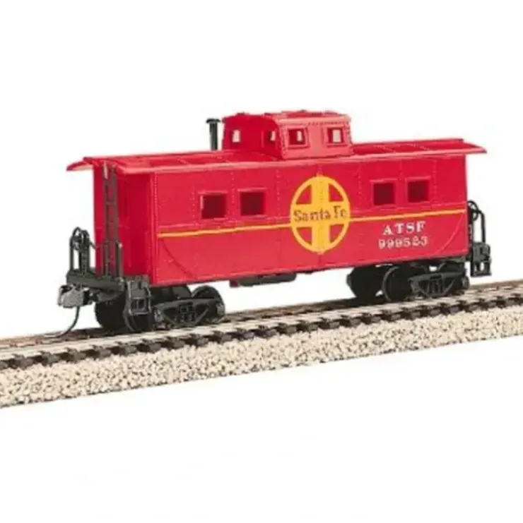 Model Power 726002 HO Atchison, Topeka & Santa Fe 36' Steel Caboose - Your Source for Gaming Essentials* Trains