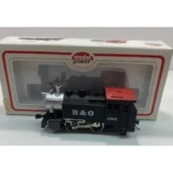 Model Power 96505 HO Baltimore & Ohio 0-4-0 Tank Steam Locomotive (Powered) - Your Source for Gaming Essentials* Trains