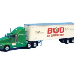 Model Power 17010 1:87 HO Bud of California Tractor/Trailer - Your Source for Gaming Essentials* Trains