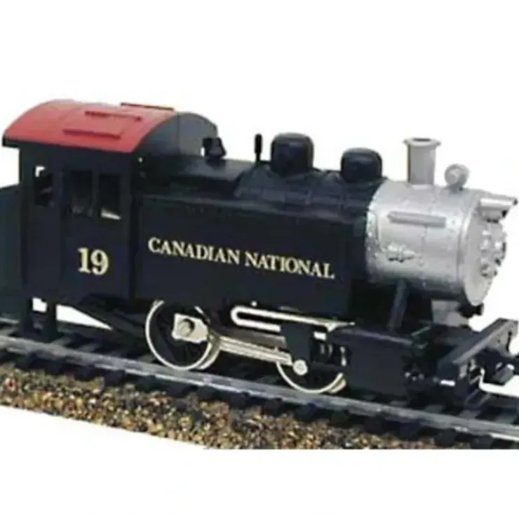 Model Power 96502 HO Canadian National 0-4-0 Tank Steam Locomotive (Powered) - Your Source for Gaming Essentials* Trains
