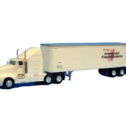 Model Power 17006 HO Canadian Pacific Long-Haul Tractor w/Sleeper & Box Trailer - Your Source for Gaming Essentials* Trains